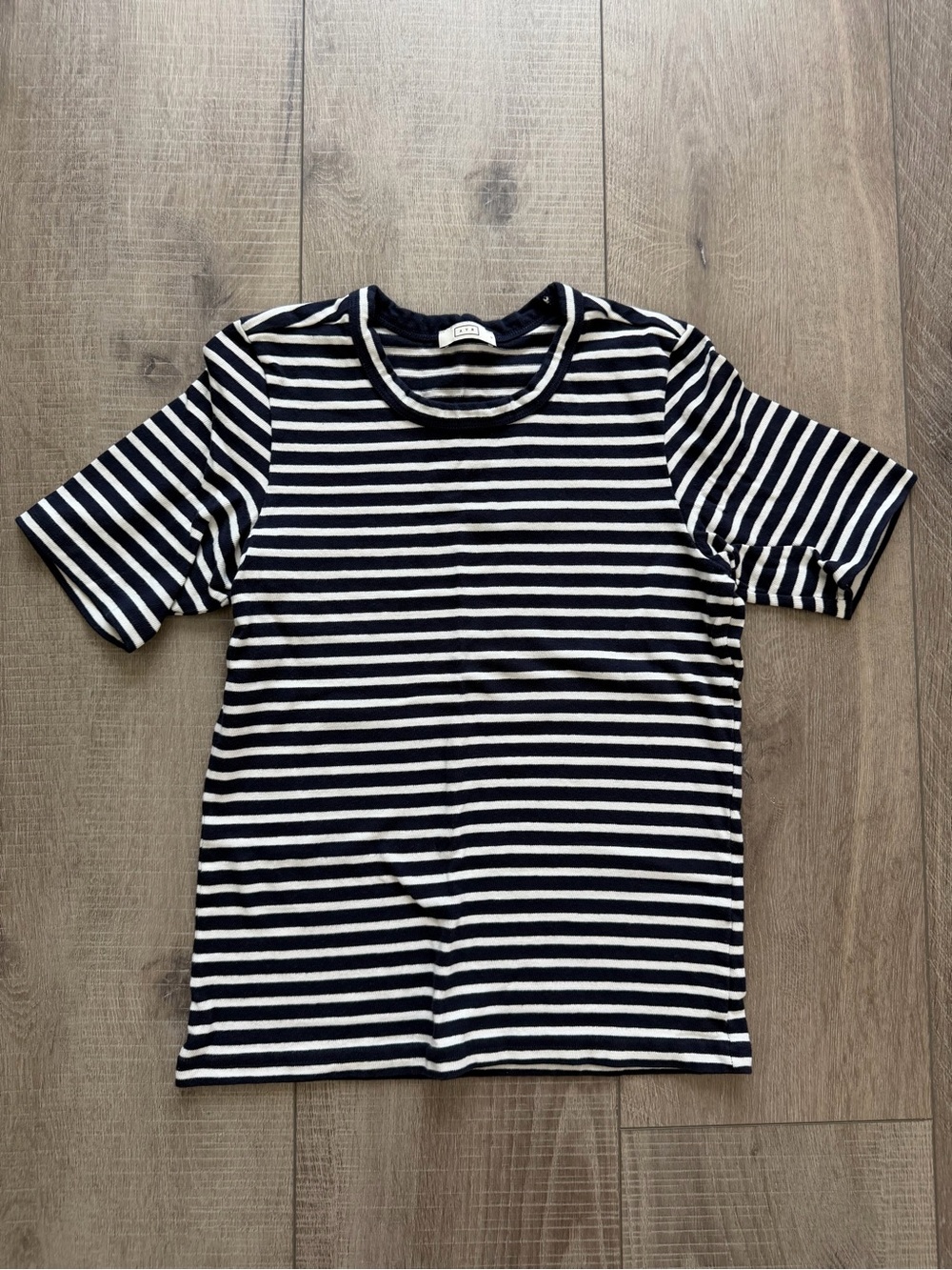 AYR The Matinee Tee in City Sky Stripe Size Small - Picture 2 of 6